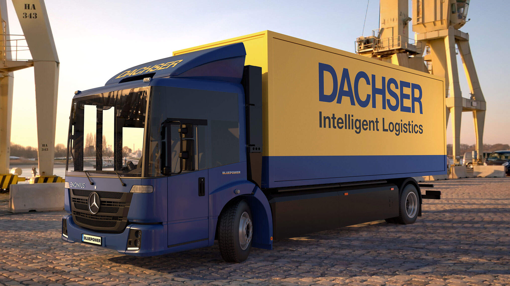 DACHSER ottaa käyttöön ensimmäiset vetykuorma-autonsa. (Kuva: FAUN Group)