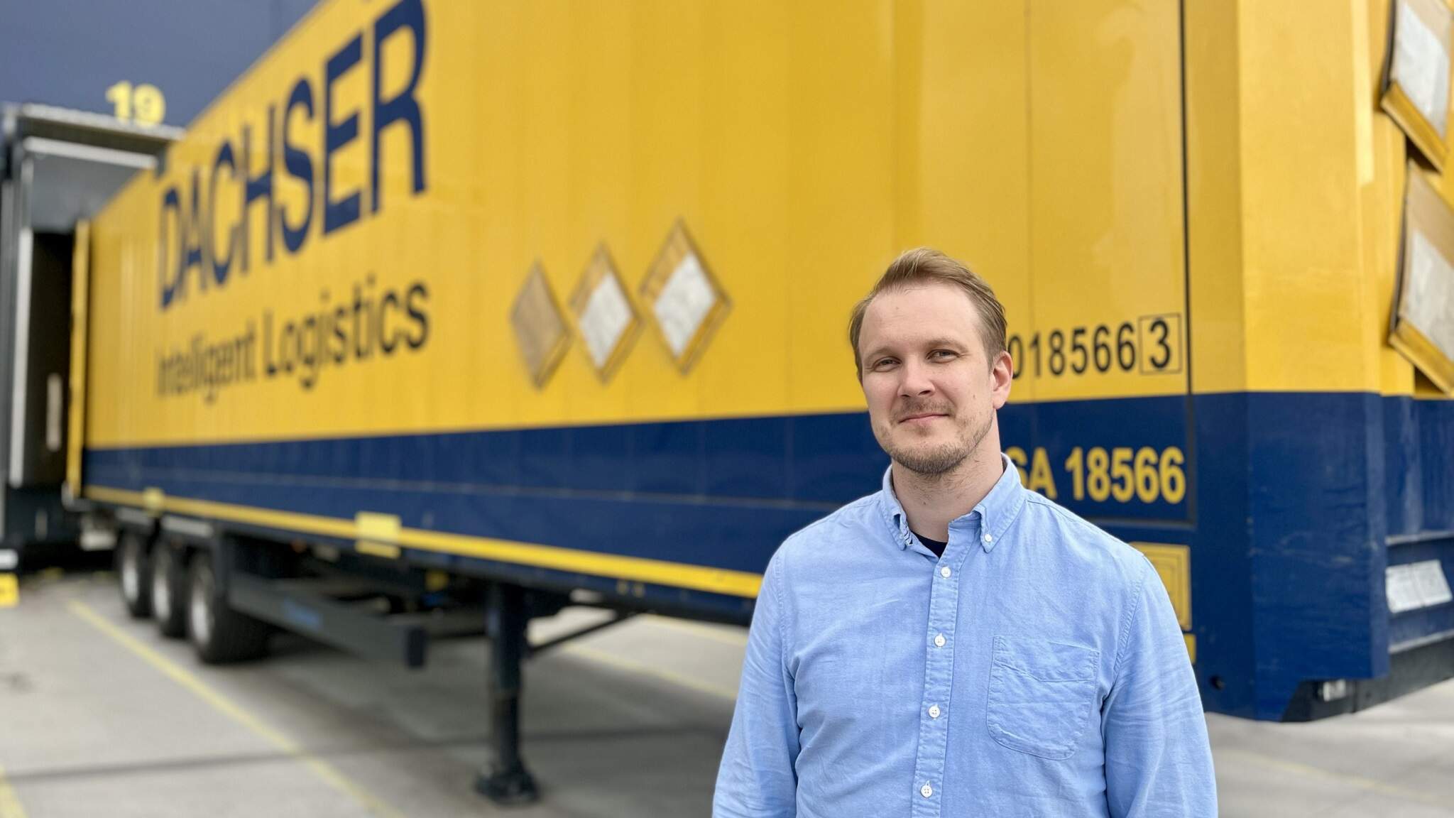 Paikallista asiantuntemusta: DACHSER Finlandin Business Development Manager Solutions, Antti Suominen.